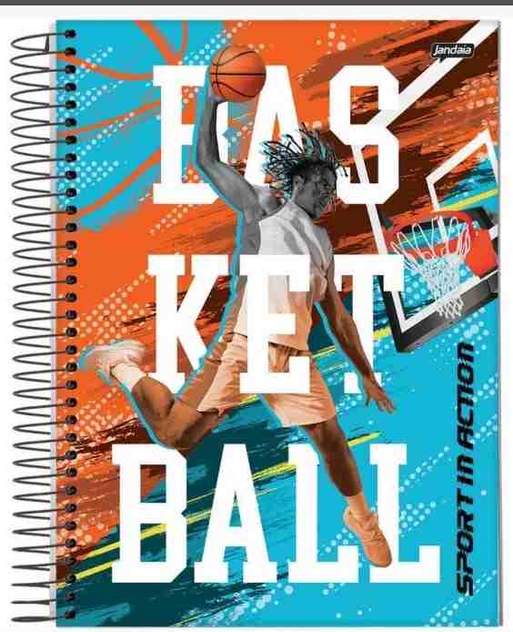 CADERNO C.D. 1X1 SPORT ACTION